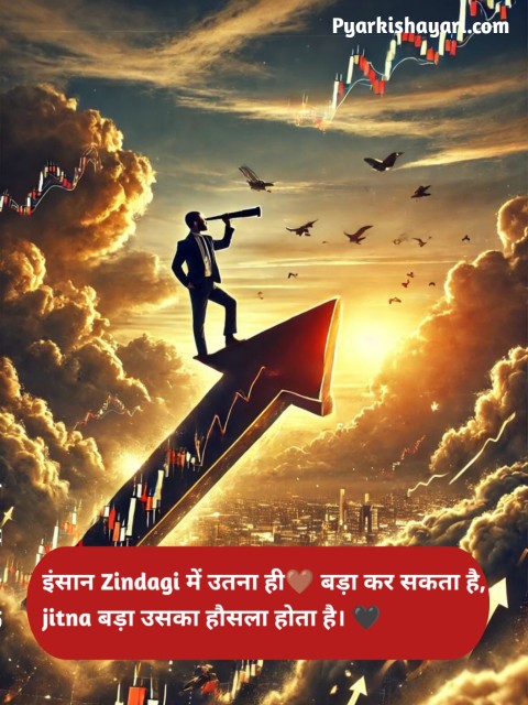 संघर्ष हौसला पर शायरी 2 line