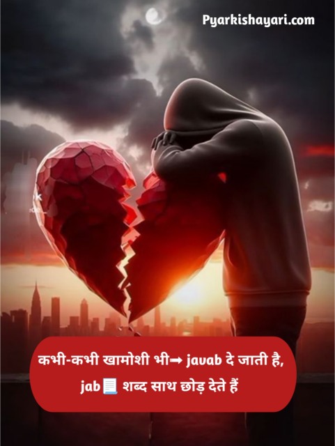 Broken Heart Shayari breakup